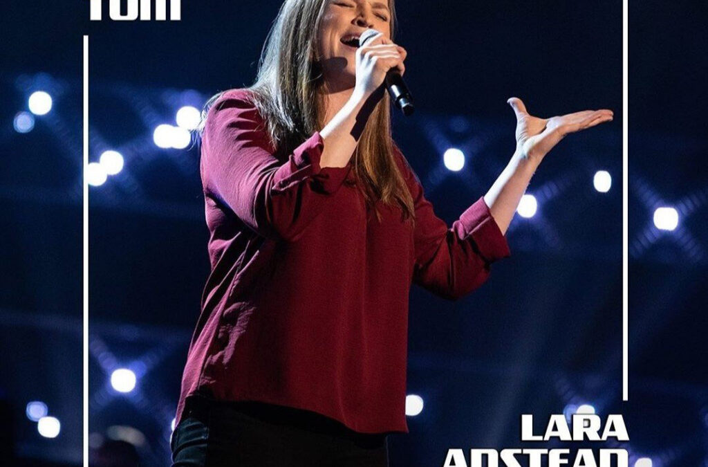 Lara Anstead made to to TEAM TOM on The Voice UK